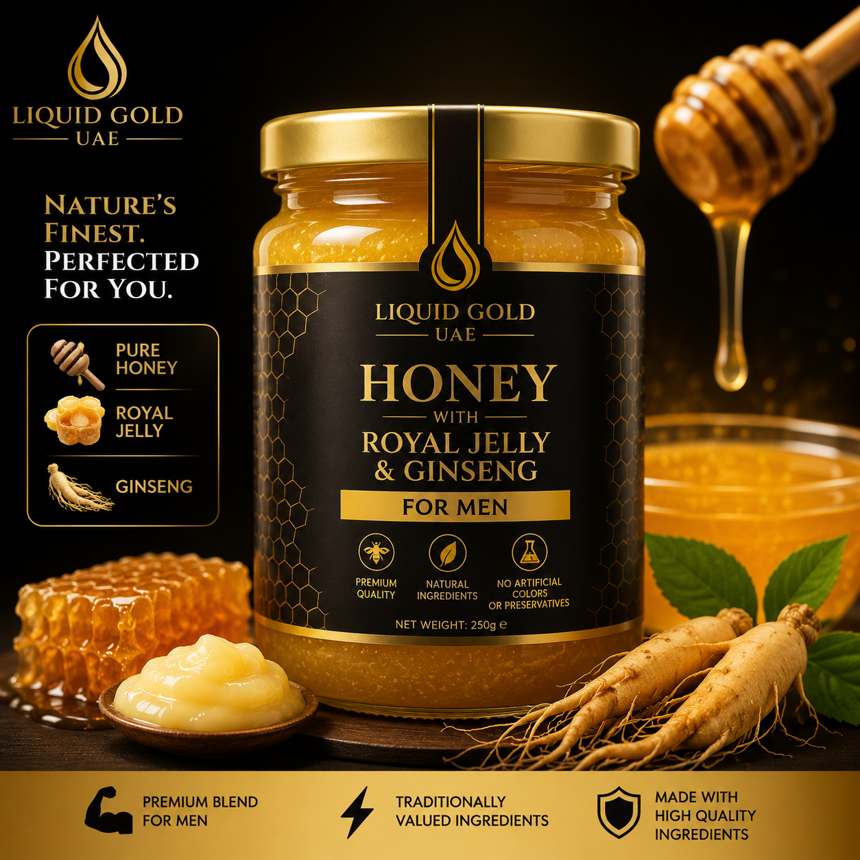 POWER HONEY FOR MAN. عسل الطاقة للرجال